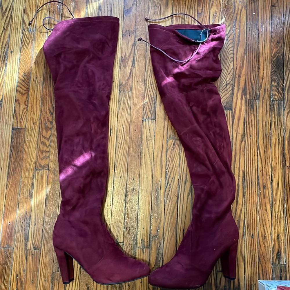 Charlotte Russe Knee-high Suede Boots